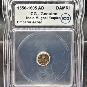 India Mughal Empire Coin 1556-1605 AD